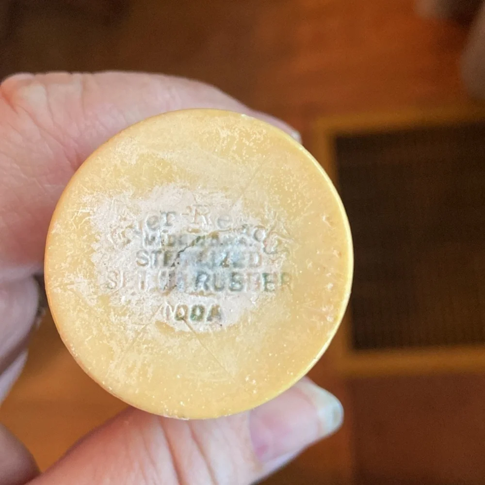 Vintage Blue Tan Shave Brush - Picture 4 of 5